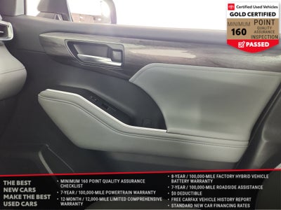 2025 Toyota Highlander Hybrid Platinum