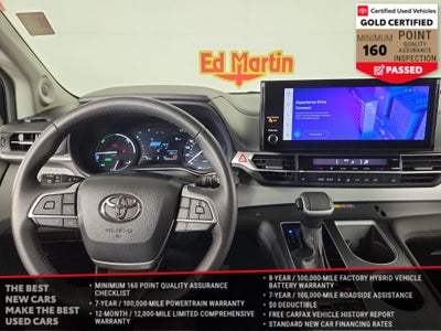 2025 Toyota Sienna XLE