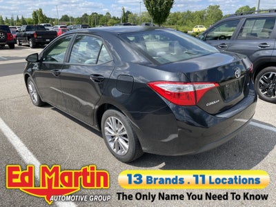 2014 Toyota Corolla LE Plus