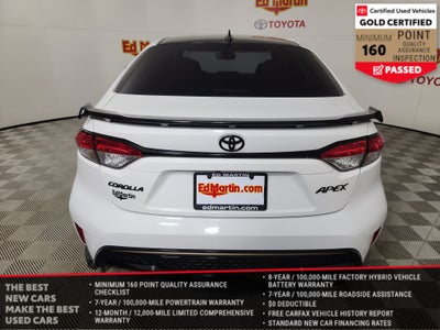 2022 Toyota Corolla APEX SE