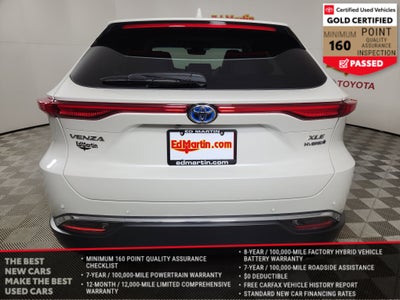 2021 Toyota Venza XLE