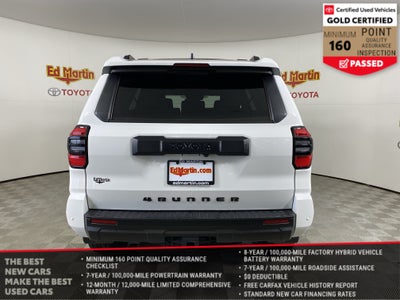2025 Toyota 4Runner TRD Off Road Premium