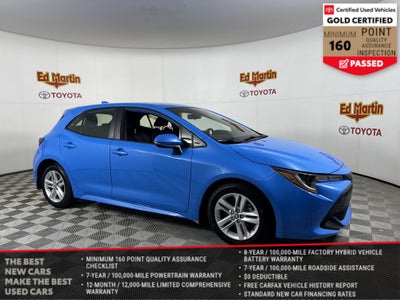 2022 Toyota Corolla Hatchback SE