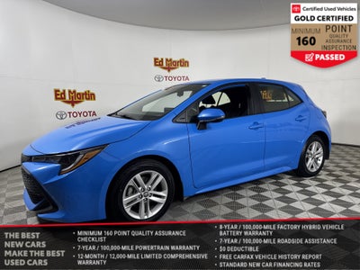 2022 Toyota Corolla Hatchback SE