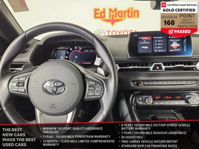 2024 Toyota GR Supra 45th Anniversary Edition