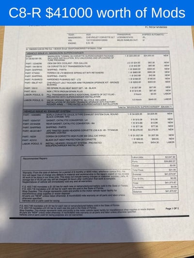2022 Chevrolet Corvette Stingray 3LT