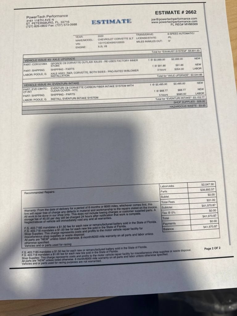 2022 Chevrolet Corvette Stingray 3LT