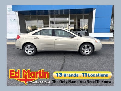 2009 Pontiac G6 w/1SA *Ltd Avail*