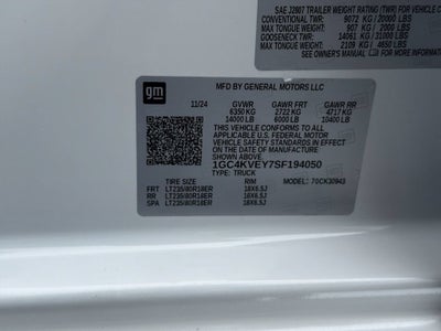 2025 Chevrolet Silverado 3500 HD High Country DRW