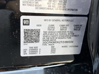 2026 Chevrolet Silverado 1500 RST