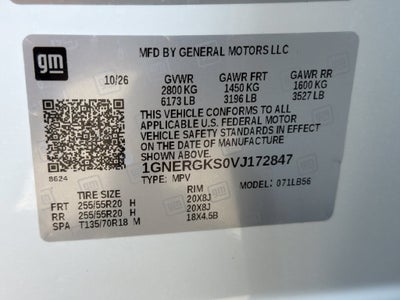 2027 Chevrolet Traverse LT