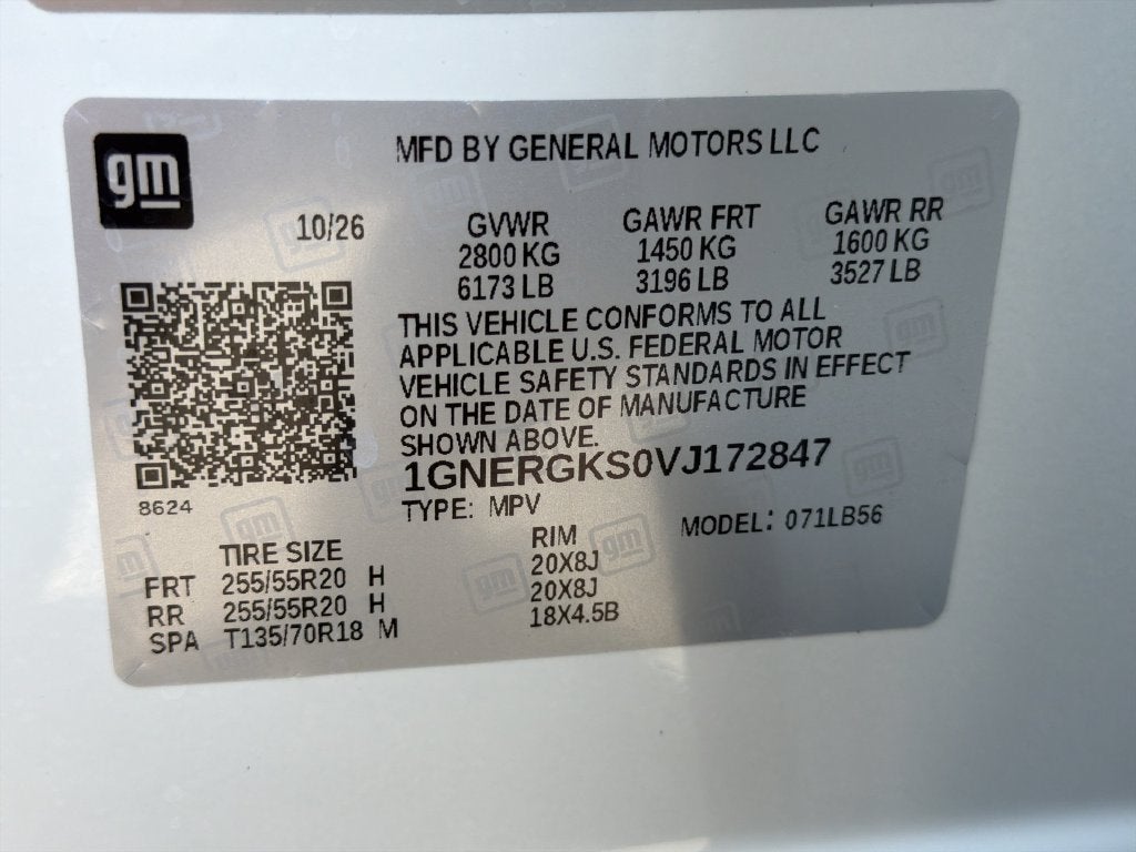 2027 Chevrolet Traverse LT