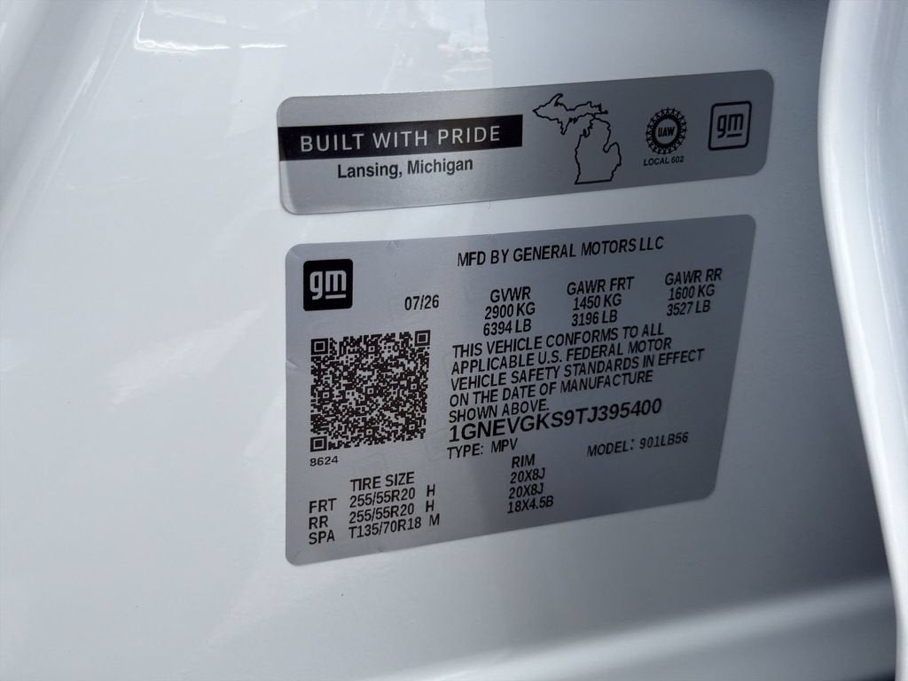 2026 Chevrolet Traverse LT