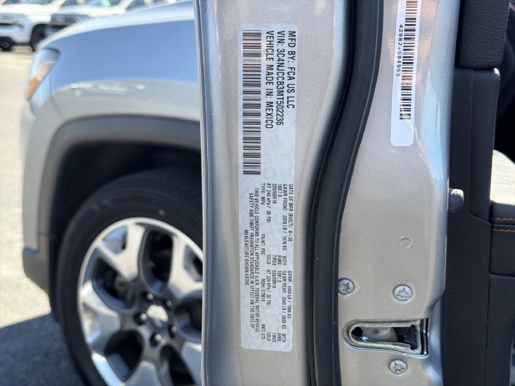 2021 Jeep Compass Limited FWD