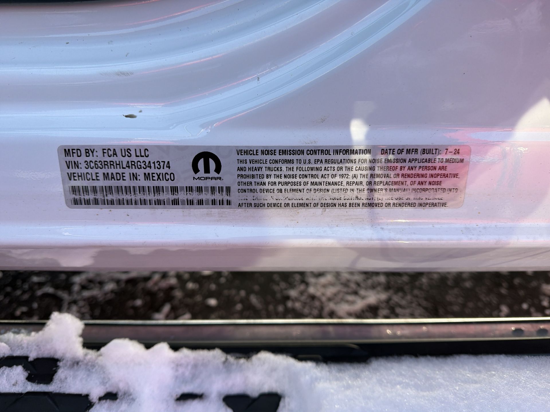 2024 RAM 3500 Big Horn