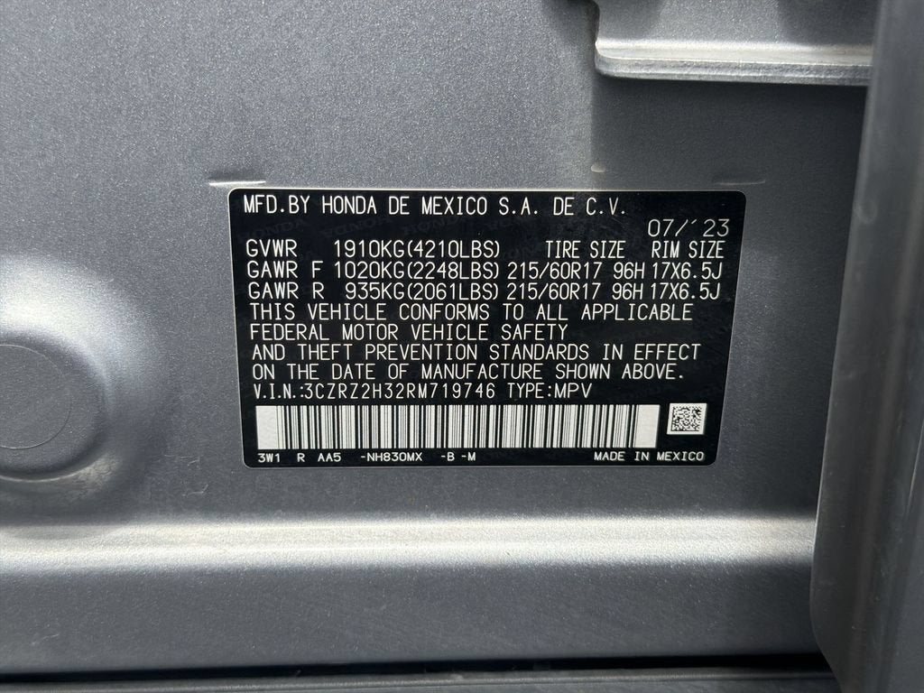 2024 Honda HR-V AWD LX