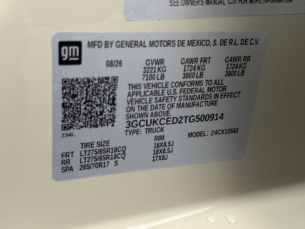 2026 Chevrolet Silverado 1500 Custom Trail Boss