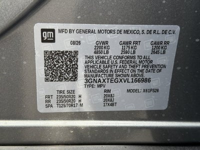 2027 Chevrolet Equinox RS