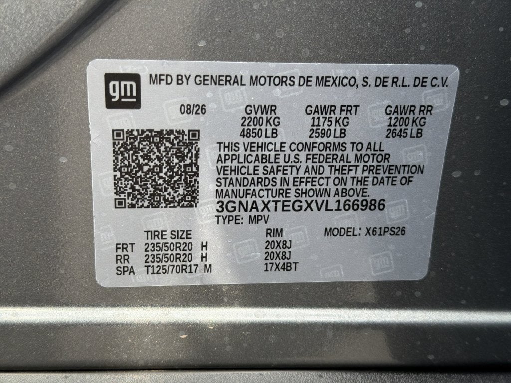 2027 Chevrolet Equinox RS