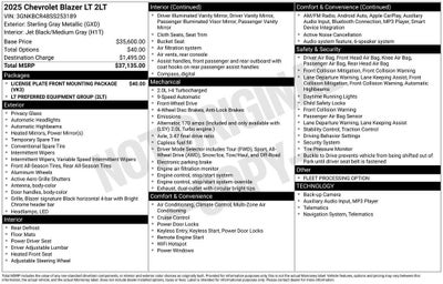 2025 Chevrolet Blazer 2LT