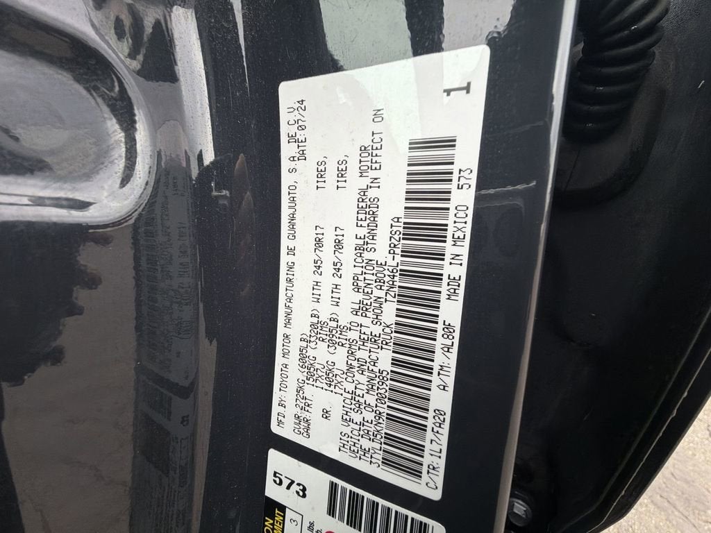 2024 Toyota Tacoma 4WD SR